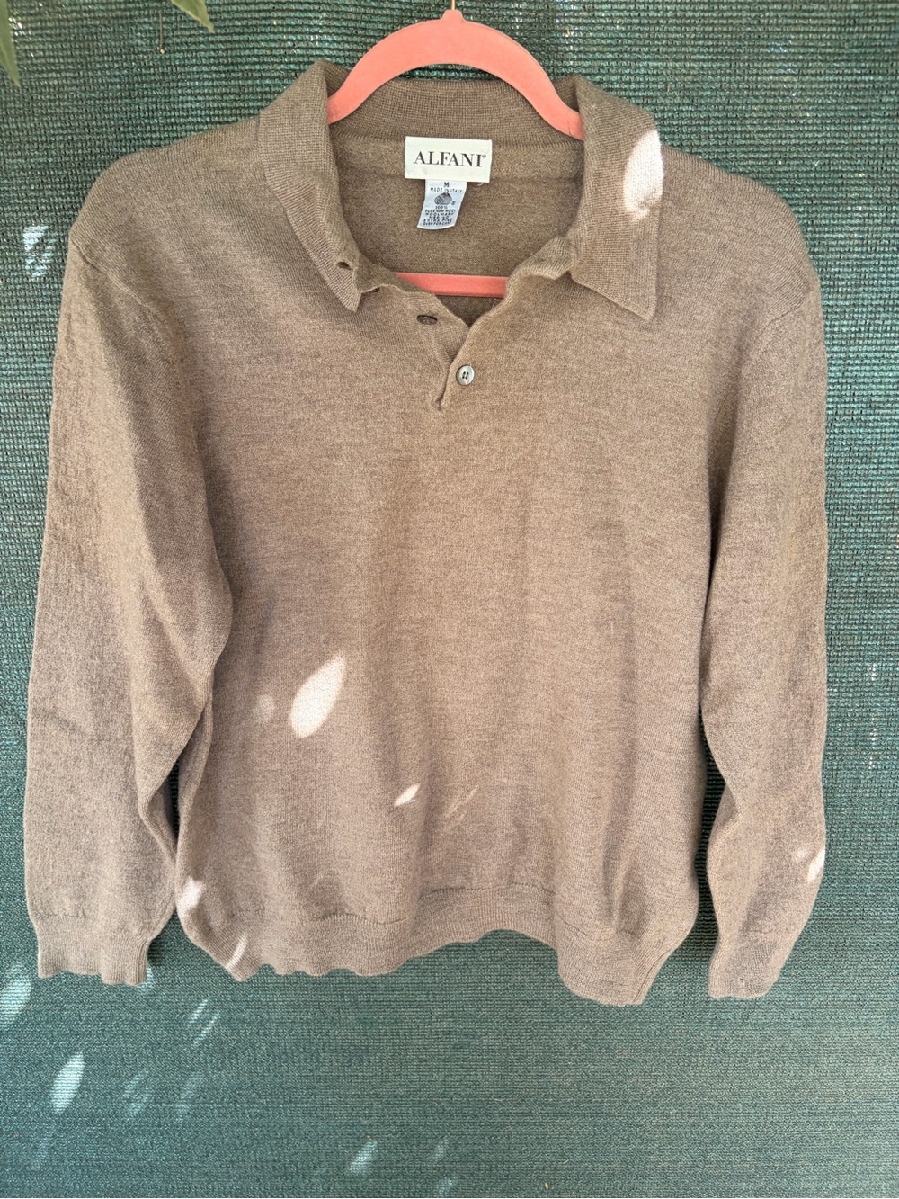 Vintage 100% Wool Button Up Sweater